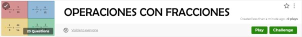 Img kahoot 6º operaciones fracciones